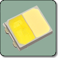 SMD Bicolor White LED Mid-Power Yellow/White