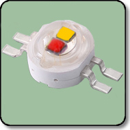 6W High Power Red & Yellow LED (140 Degree)