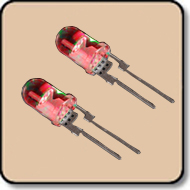 3W  5mm LED - 5mm 3W Red LED High Power