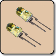 3W 5mm LED - 5mm 3W High Power LED Yellow 