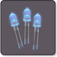 3mm Blue LED - T1 Blue 3mm LED