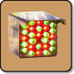 LED Cluster - 40mm Square Bicolor