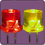 3mm Flat Top Bicolor (2) Leaded LED - Red & Yellow