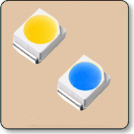 BiColor LED PLCC SMD - Blue & Yellow