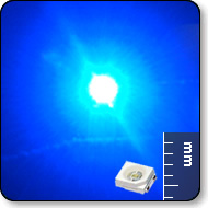 SMD LED X-Bright Blue: 8 Lumens