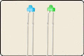 Dual Color 2 PIN LED 1.8mm