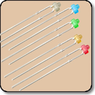 1.8mm LED Lamp Yellow Milky Len