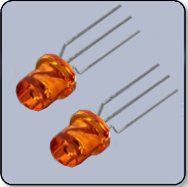 3mm Flat Top Yellow & Yellow LED