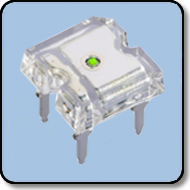 Superflux 4 PIN Green LED Flat Len (160 Deg.)