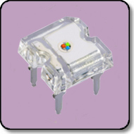 4 PIN SuperFlux RGB LED Flat Len Cathode