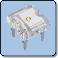 4-PIN LED Flat Len - Yellow