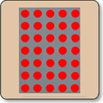Dot Matrix LED - 5x7 Super Red 17.78mm (0.7 Inch) Cathode
