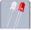 5mm Bicolor 2 PIN LED - White & Red