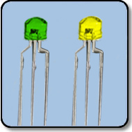 4.2mm Bicolor LED Green & Yellow Anode 145 Degree