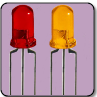 5mm Red & Yellow Bicolor LED Anode