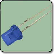 5mm Cylindrical Blue LED Lamp