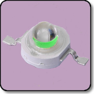 3W High Power Green LED 60 Degree