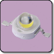 3W High Power White LED 60 Degree