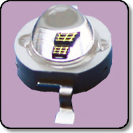 5W High Power Yellow LED 60 Degree