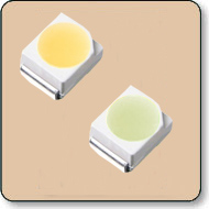 Bi-Color LED PLCC SMD - Warm White & White