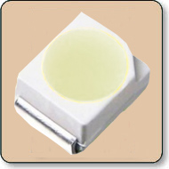 PLCC-2 SMD LED - SUPER WHITE