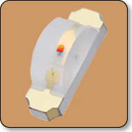 Reverse Mount 1204 Orange SMD LED