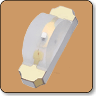 Reverse Mount Right Angle White 1204 SMD