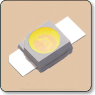 Reverse Mount SMD LED - Super Yellow