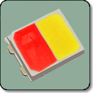 Bicolor 2835 SMD LED 0.5W Red & Yellow