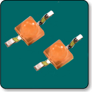 Z Bend SMD LED - Reverse Mount SMD LED Orange Color Diffused